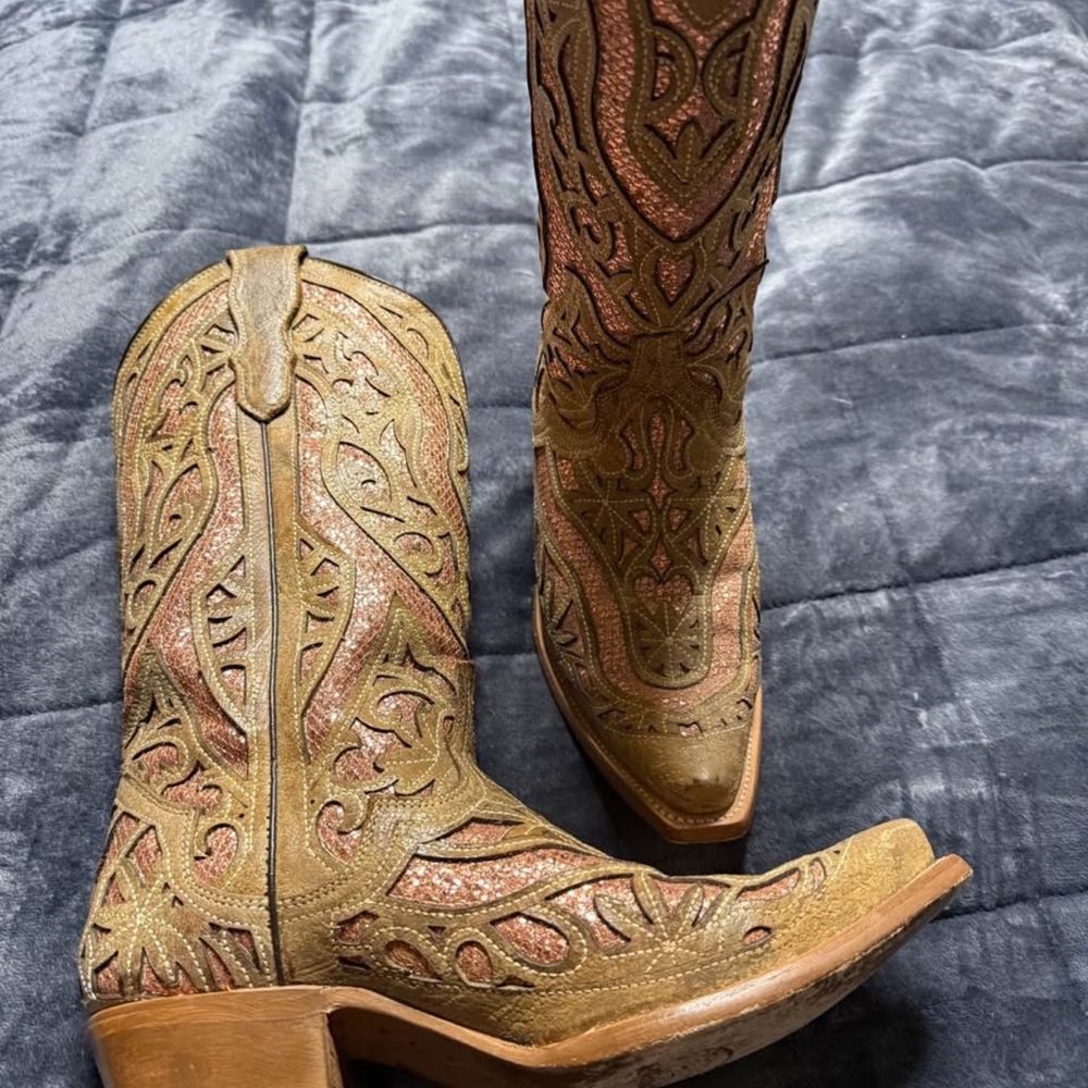 JB Dillon Western Cowboy Boots